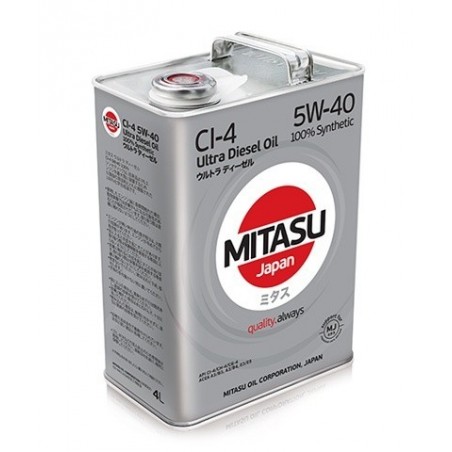 Mitasu Ultra Diesel CI-4 5w40 4L