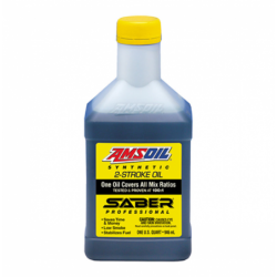 Amsoil SABER® Professional Synthetic 2-Stroke Oil ATP 1qt (0,946l)